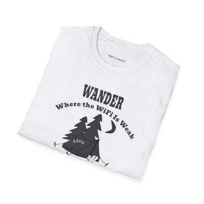 WANDER WHEN WIFI IS WEAK AND SUNSITS ARE STRONG