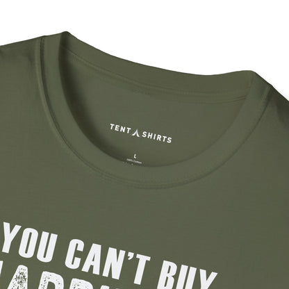 YOU CAN'T BUY HAPPINESS, BUT YOU CAN GO CAMPING