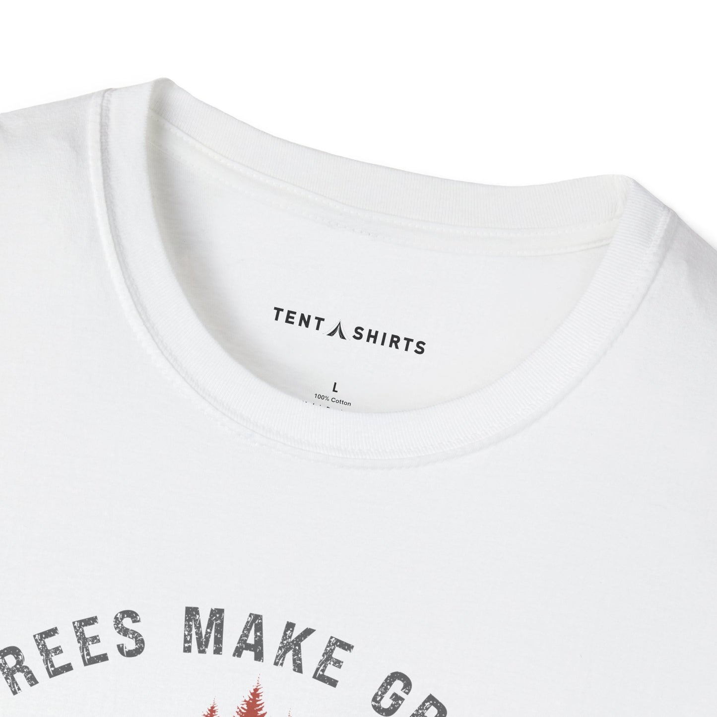 TREES MAKE GREAT NEIGHBORS QUIET, SHADY, AND FULL OF OXYGEN